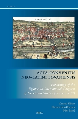 Acta Conventus Neo-Latini Lovaniensis - 