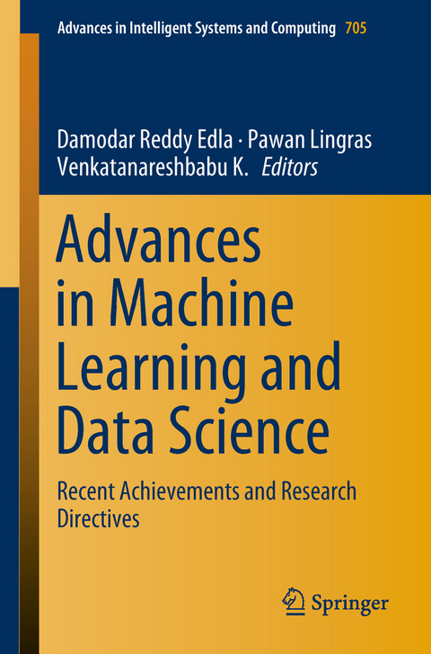 Advances in Machine Learning and Data Science - 