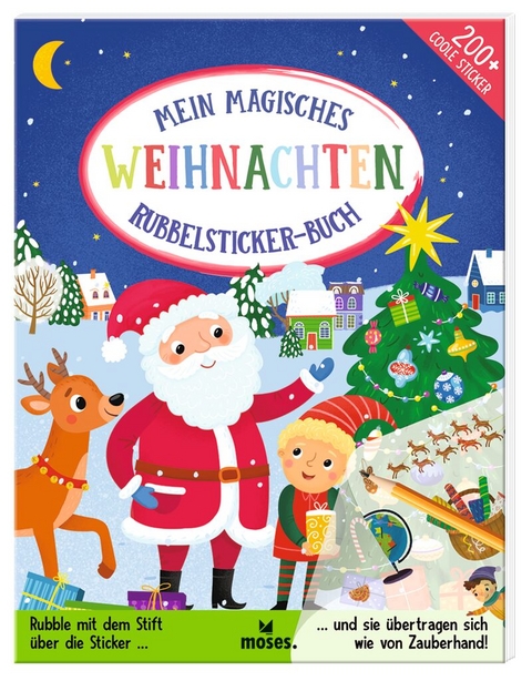 Mein magisches Rubbelsticker-Buch Weihnachten - Toni Stemp