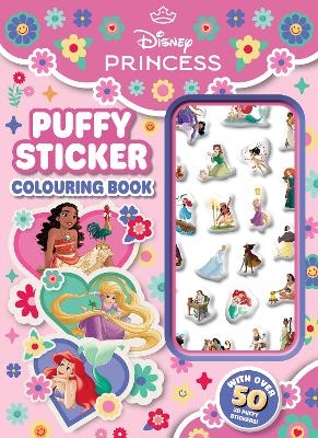 Disney Princess Create Your World: Puffy Sticker Colouring Book