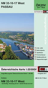 BEV-Karte 3317-West, Passau 1:25 000 - 