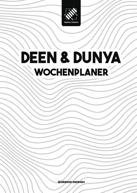 Deen & Dunya Wochenplaner -  Deenic Design