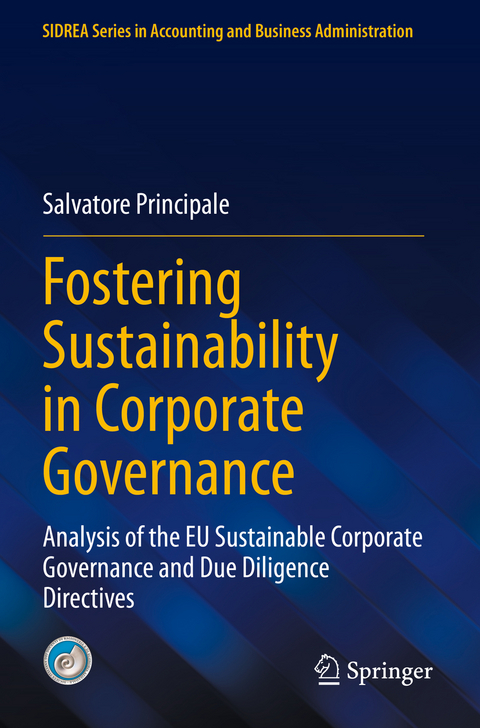 Fostering Sustainability in Corporate Governance - Salvatore Principale