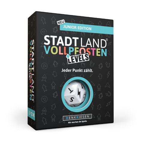 DENKRIESEN - STADT LAND VOLLPFOSTEN® - Levels – JUNIOR EDITION - "Jeder Punkt zählt." - Denis Görz, Ricardo Barreto