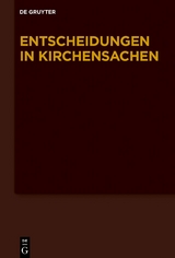 Entscheidungen in Kirchensachen seit 1946 / 01.07.2020–31.12.2020 - 