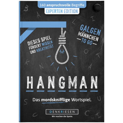 DENKRIESEN - HANGMAN® - EXPERTEN EDITION "Galgenmännchen TO GO" - Denis Görz, Ricardo Barreto