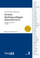 FlexLex FinTech Rechtsgrundlagen Österreich & EU - Wilfling, Gernot; Sieder, Sebastian; Messner, Lukas