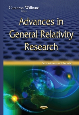 Advances in General Relativity Research - 