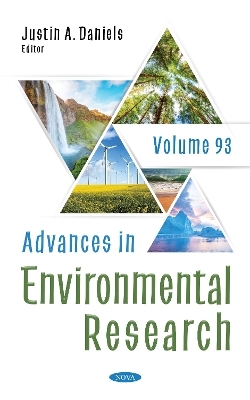 Advances in Environmental Research. Volume 93 - 