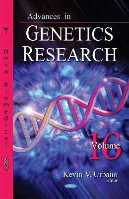 Advances in Genetics Research - 
