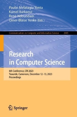 Research in Computer Science - 