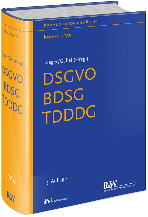 DSGVO - BDSG - TDDDG - 