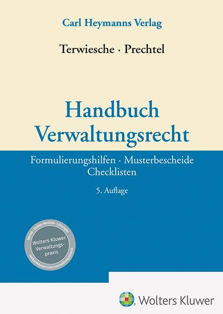 Handbuch Verwaltungsrecht - 