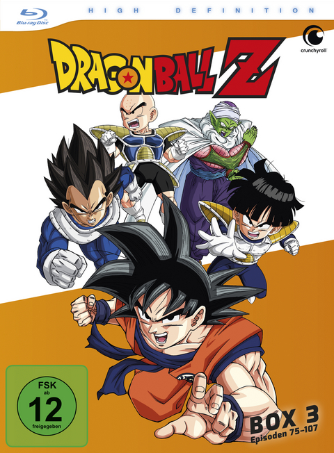 Dragonball Z - TV-Serie - Box 3 (Episoden 75-107) (4 Blu-rays)