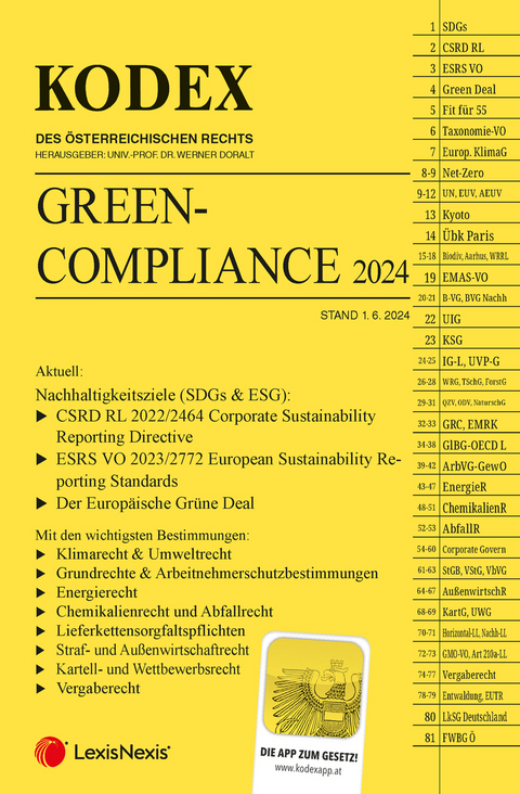 KODEX Green Compliance 2024 - inkl. App - 