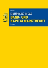 Einführung in das Bank- und Kapitalmarktrecht - Armin Kammel