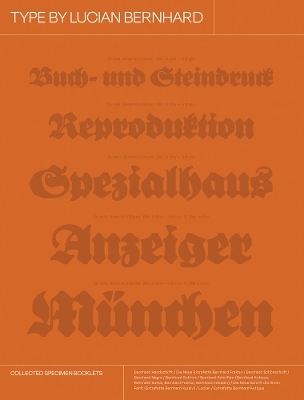 Type by Lucian Bernhard - 