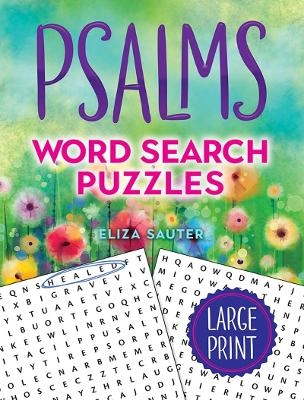 Psalms Word Search Puzzles (Large Print) - Eliza Sauter