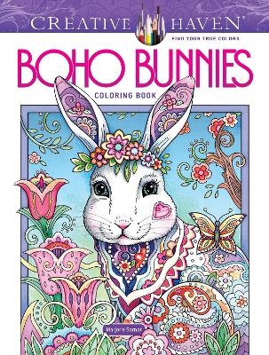 Creative Haven Boho Bunnies Coloring Book - Marjorie Sarnat