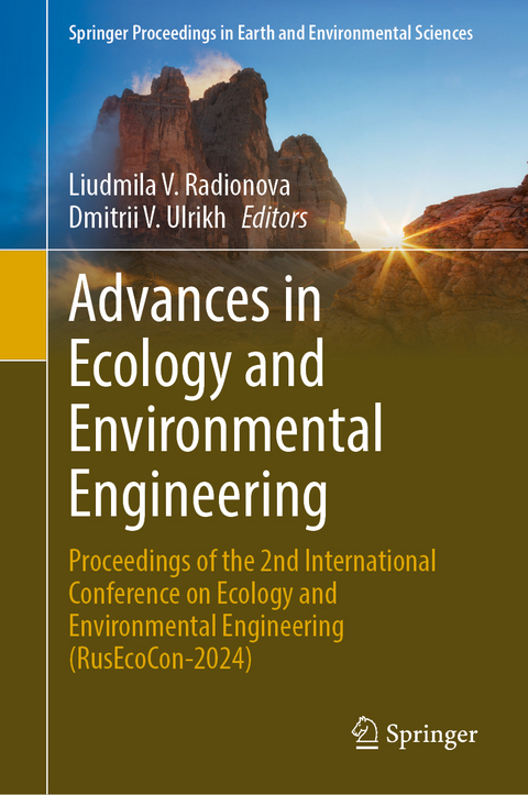 Advances in Ecology and Environmental Engineering - 