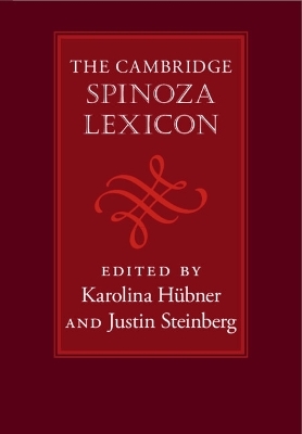 The Cambridge Spinoza Lexicon - 