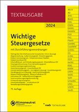 Wichtige Steuergesetze - 