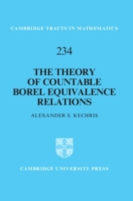 The Theory of Countable Borel Equivalence Relations - Alexander S. Kechris