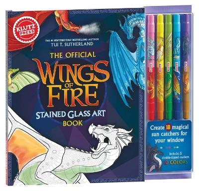 Klutzpress Wings of Fire Stained Glass Art - 