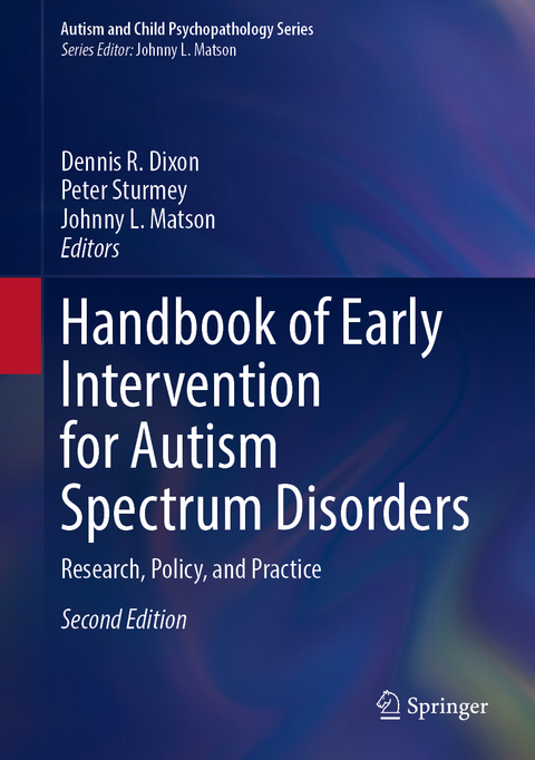 Handbook of Early Intervention for Autism Spectrum Disorders - 