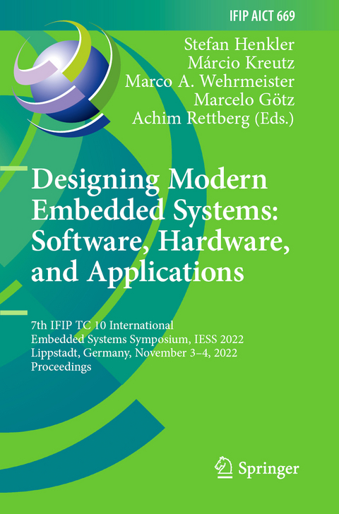 Designing Modern Embedded Systems: Software, Hardware, and Applications - 