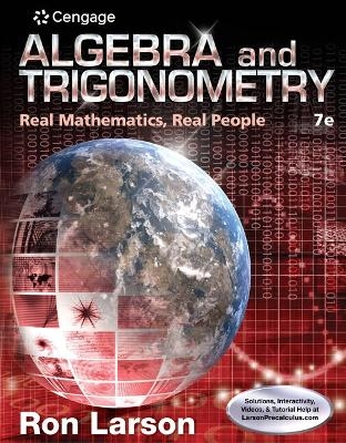 Bundle: Algebra and Trigonometry: Real Mathematics, Real People, 7th + Student Solutions Manual - Ron Larson