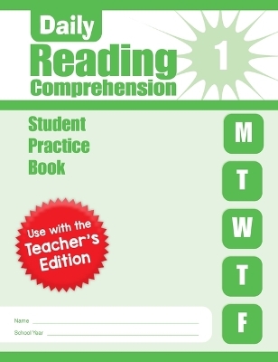 Daily Reading Comprehension, Grade 1 Student Edition Workbook -  Evan-Moor Educational Publishers