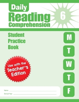 Daily Reading Comprehension, Grade 6 Student Edition Workbook -  Evan-Moor Educational Publishers