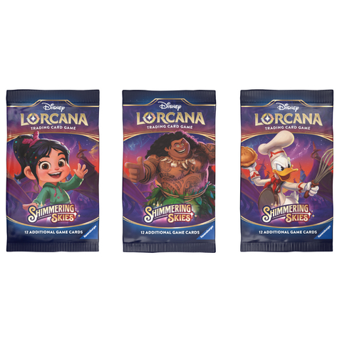 Disney Lorcana Trading Card Game: Shimmering Skies - Booster (Englisch)