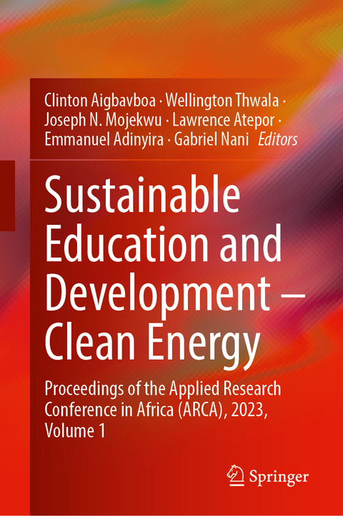 Sustainable Education and Development – Clean Energy - Emmanuel Bamfo-Agyei