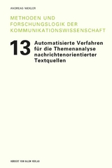 Automatisierte Verfahren für die Themenanalyse nachrichtenorientierter Textquellen - Andreas Niekler