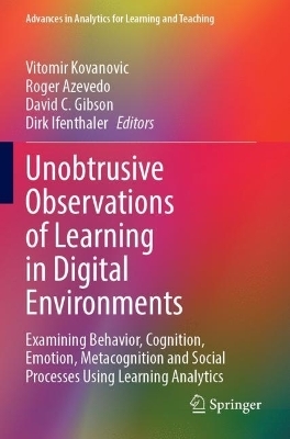 Unobtrusive Observations of Learning in Digital Environments - 