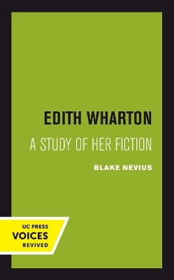 Edith Wharton - Blake Nevius