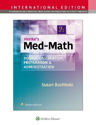 Henke's Med Math - Susan Buchholz