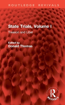 State Trials,  Volume I - 