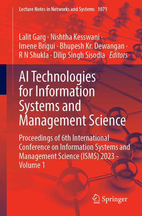 AI Technologies for Information Systems and Management Science - 