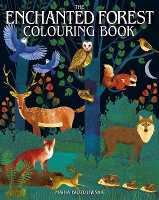 The Enchanted Forest Colouring Book - Maria Brzozowska