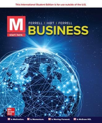 M: Business: 2024 Release ISE - O. C. Ferrell, Geoffrey Hirt, Linda Ferrell