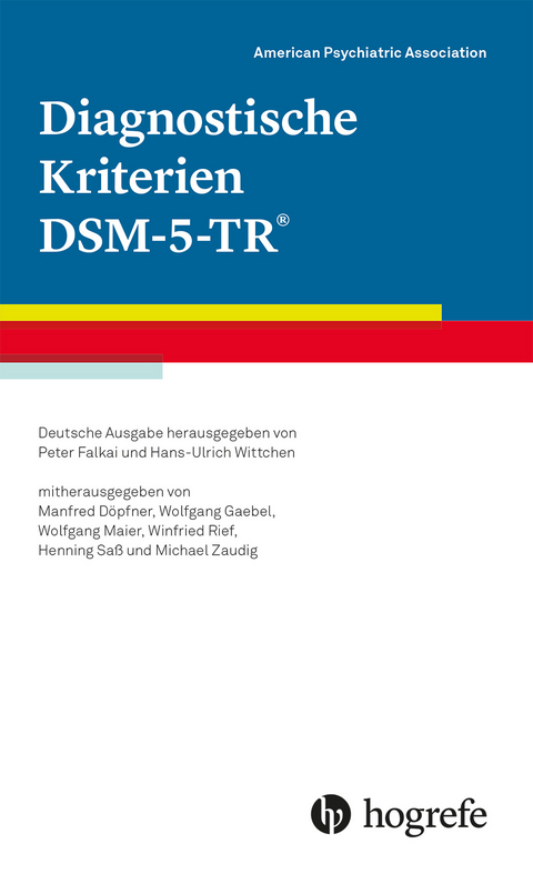 Diagnostische Kriterien DSM-5-TR® - 