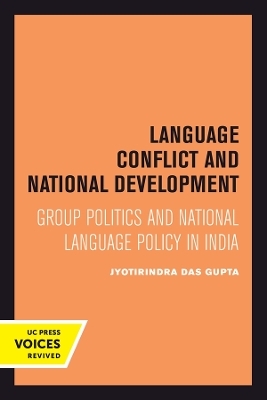 Language Conflict and National Development - Jyotirindra Das Gupta