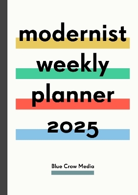 Modernist Weekly Diary 2025 - Derek Lamberton