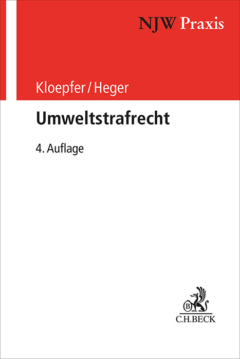 Umweltstrafrecht - Michael Kloepfer, Martin Heger