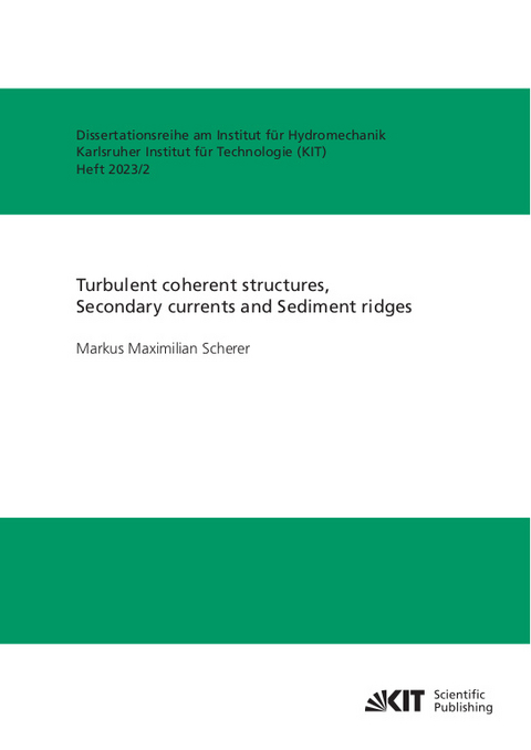 Turbulent coherent structures, Secondary currents and Sediment ridges - Markus Maximilian Scherer