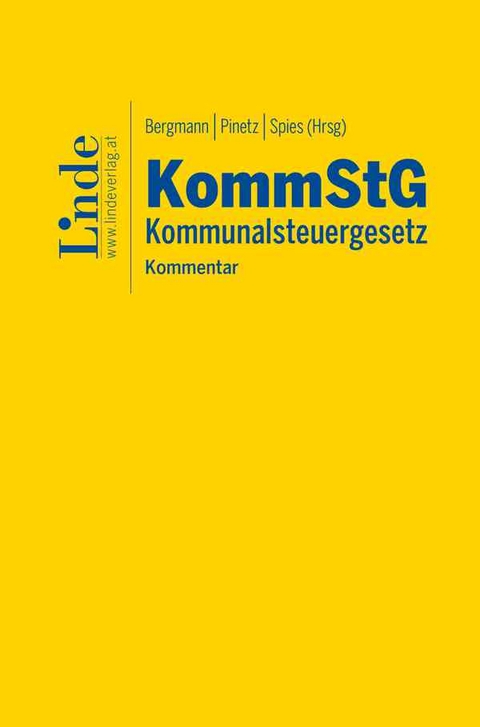 KommStG | Kommunalsteuergesetz - 