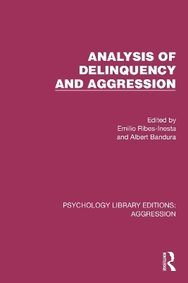 Analysis of Delinquency and Aggression - 